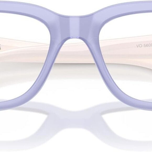 Women's Square Prescription Eyewear Frames Light Purple 53mm Durable Stylish - Picture 5 of 5